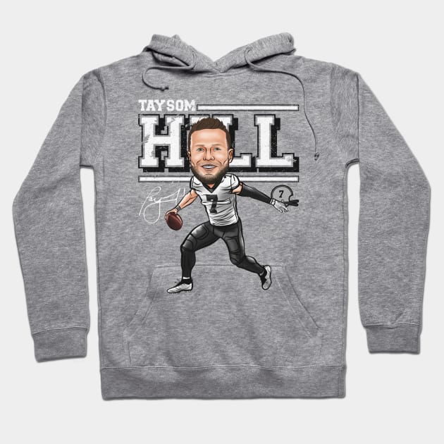 Taysom Hill New Orleans Cartoon Hoodie by Buya_Hamkac